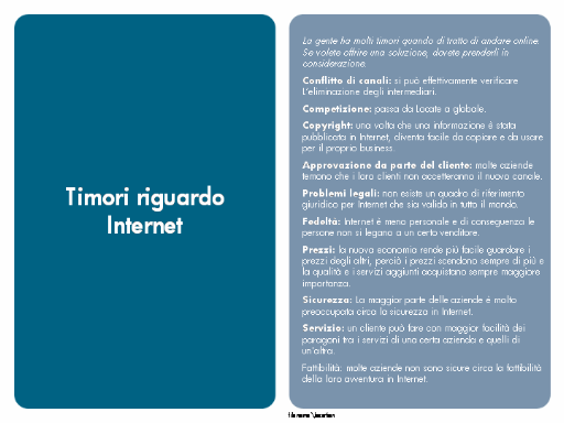 Timori riguardo Internet Timori riguardo Internet