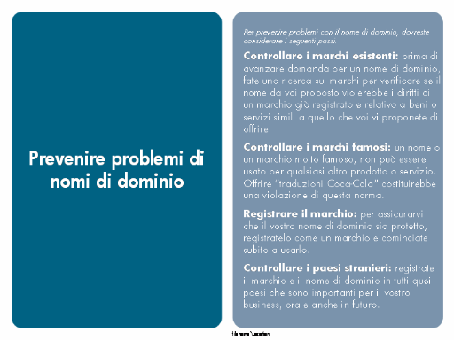 Prevenire problemi di nomi die dominio Prevenire problemi di nomi die dominio
