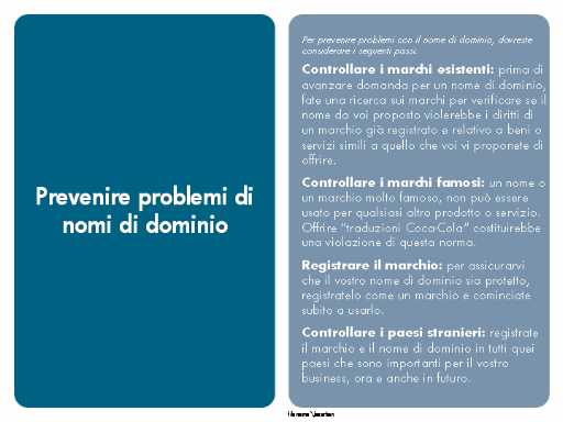 Prevenire problemi di nomi die dominio